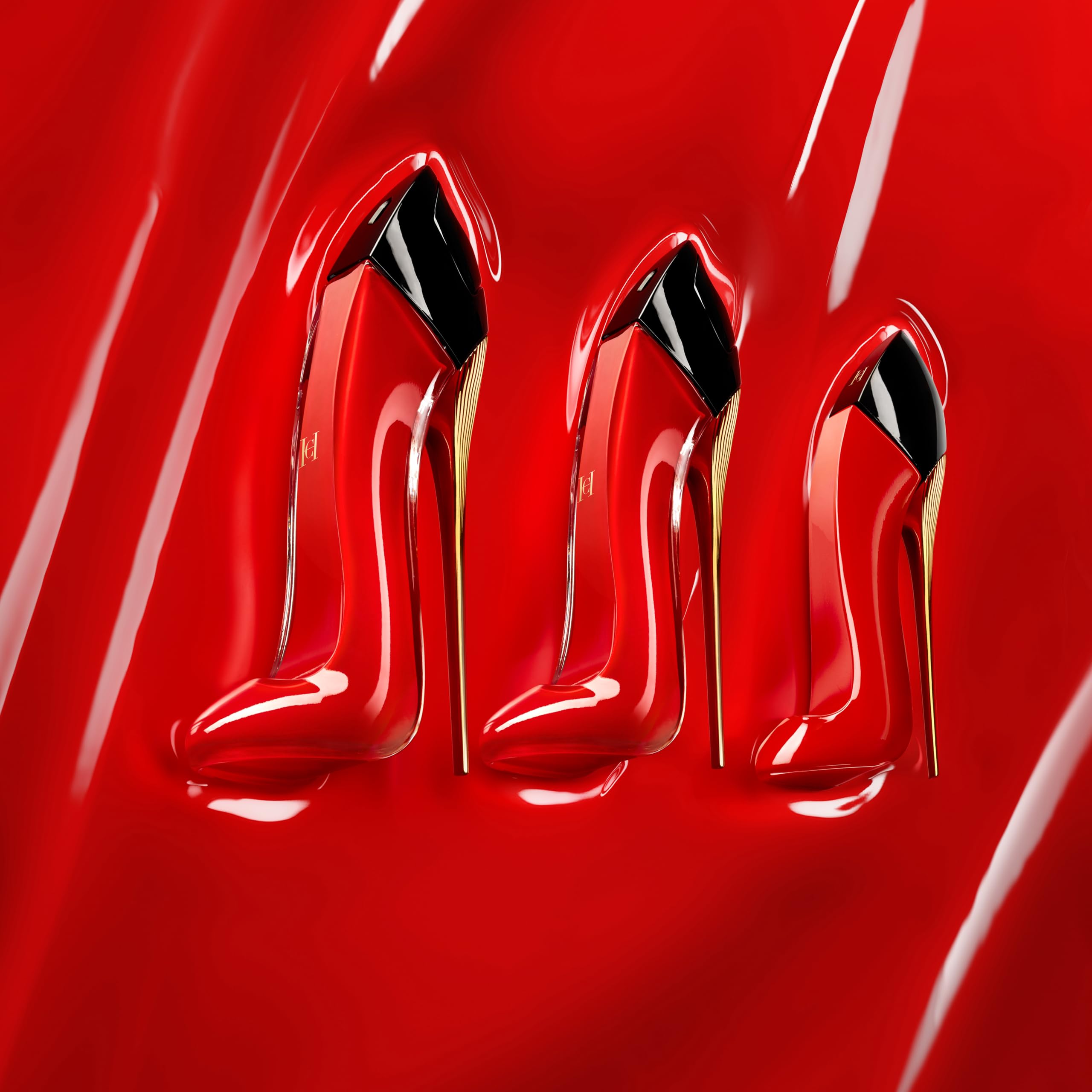 Very Good Girl EDP ambiance conveys bold elegance for evenings.