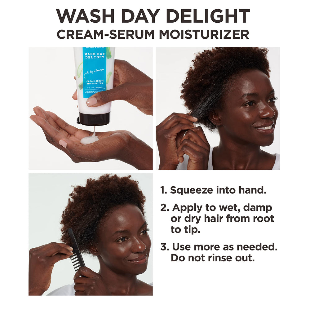 Carol's Daughter Wash Day Delight frizz-control focus aids smoother curls