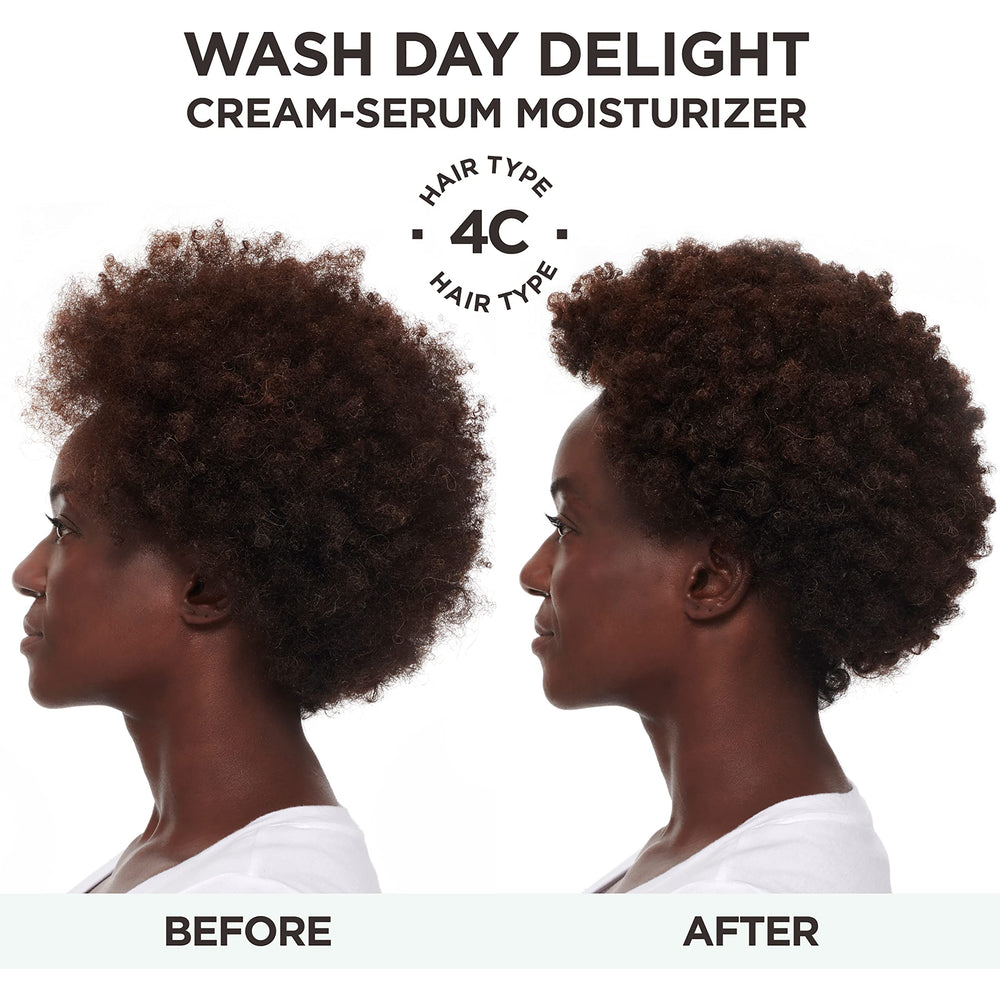 Carol's Daughter Wash Day Delight ingredients aloe and glycerin support healthy-looking curls