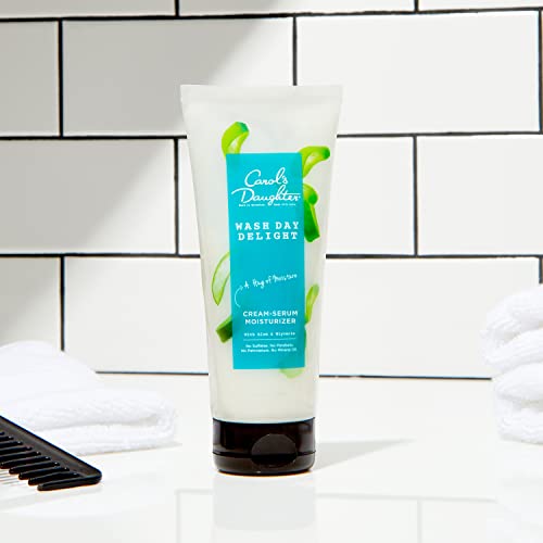 Carol's Daughter Wash Day Delight routine image hints at a quick wash-day setup