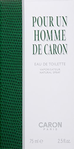 Caron Pour Un Homme bottle close-up cap for refined evenings