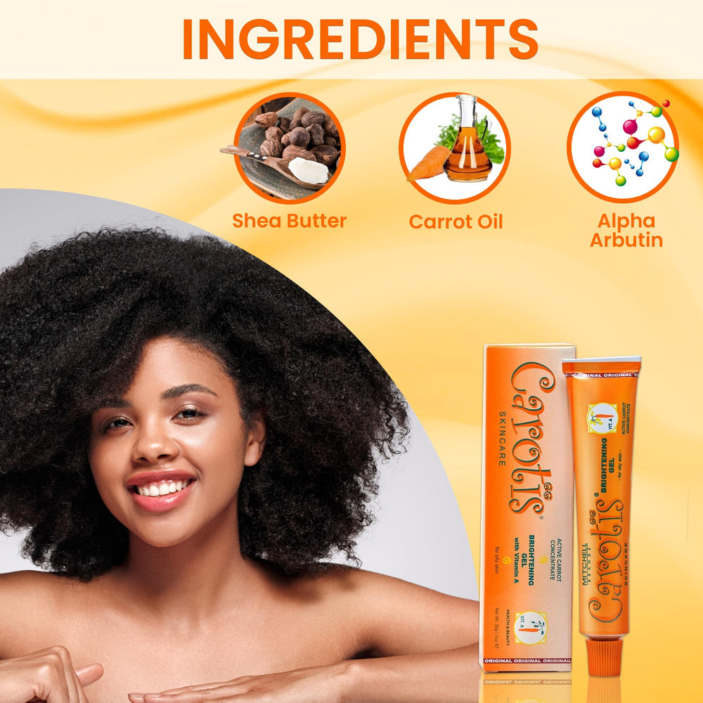 CAROTÏS Brightening Gel nightly use supports gentle refinement of uneven skin.