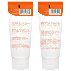 Carpe foot lotion tube ideal for reducing sweaty feet with quick-dry formula.