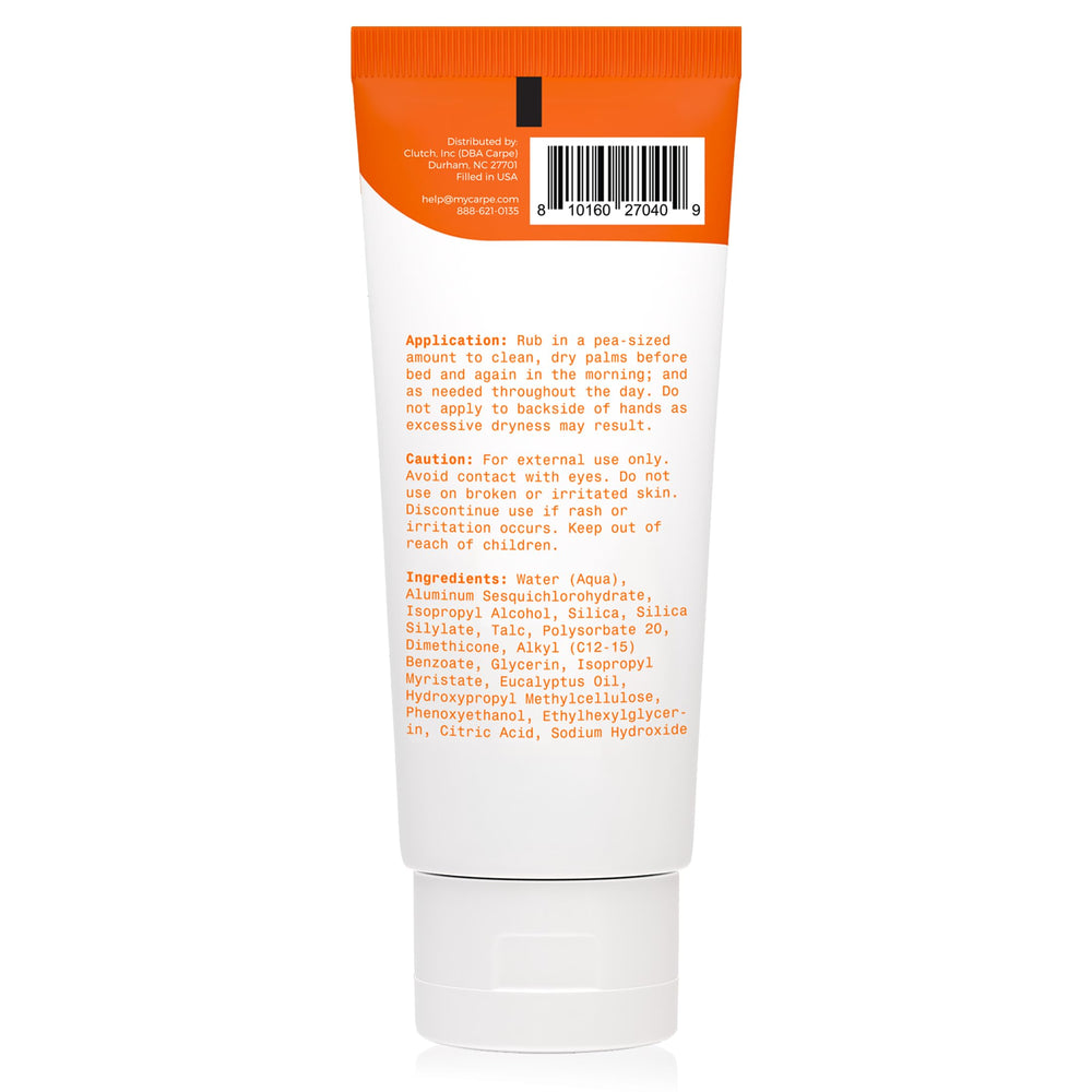 Good Morning America mention is visible, adding credibility to Carpe lotion