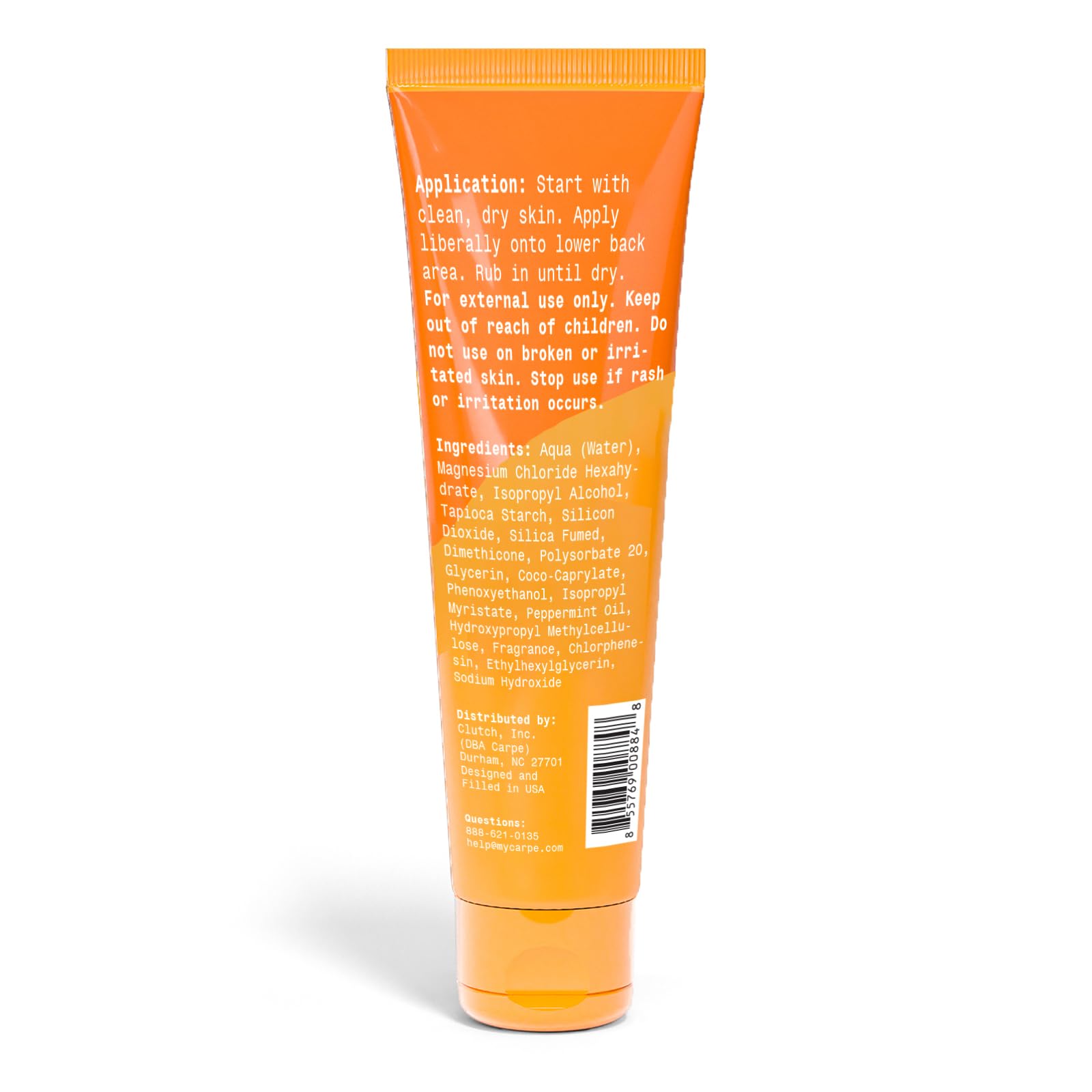 Carpe soin hygiene quotidienne, controle discret de l humidite autour des zones sensibles.