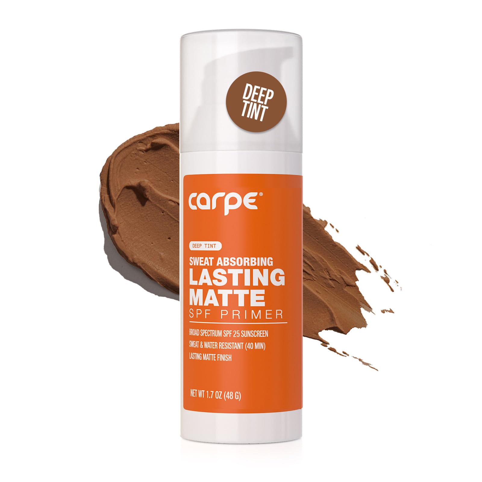 Carpe Primer Face Matte Bottle offers oil control for a long-lasting matte finish.