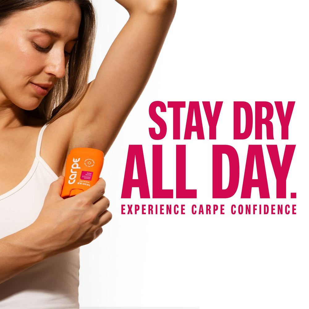 Carpe skin-nourishing formula with smooth lotion texture.