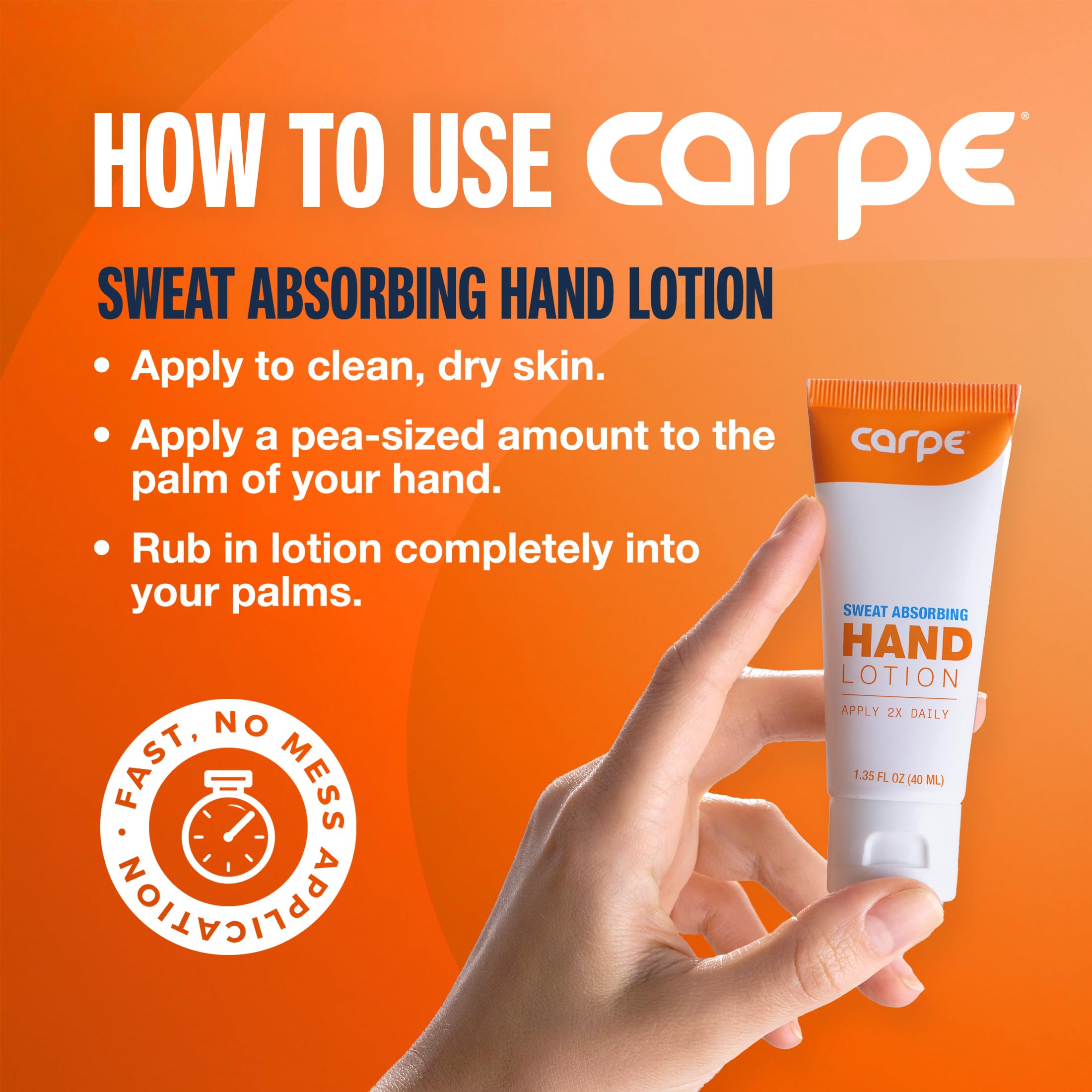 Lotion bottle on vanity emphasizing USA-made production and quality