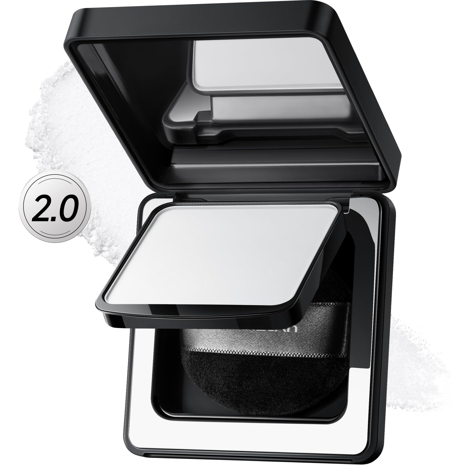 CARSLAN 2.0 Black Magnet Oil-Lock technology shown in a compact for all-day oil control.