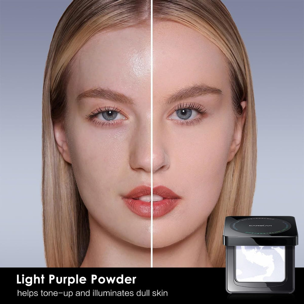 CARSLAN 24H oil control demonstrates all-day shine management for a fresher look.