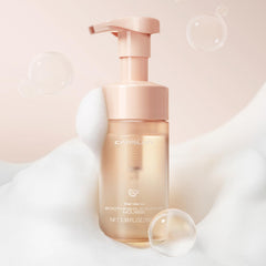 CARSLAN Face Wash triple amino acids create bubbles for gentle cleansing.