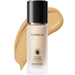 CARSLAN Lasting Cover Foundation bottle for a full-coverage matte look