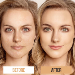 CARSLAN cushion swatch shows full, buildable dewy coverage