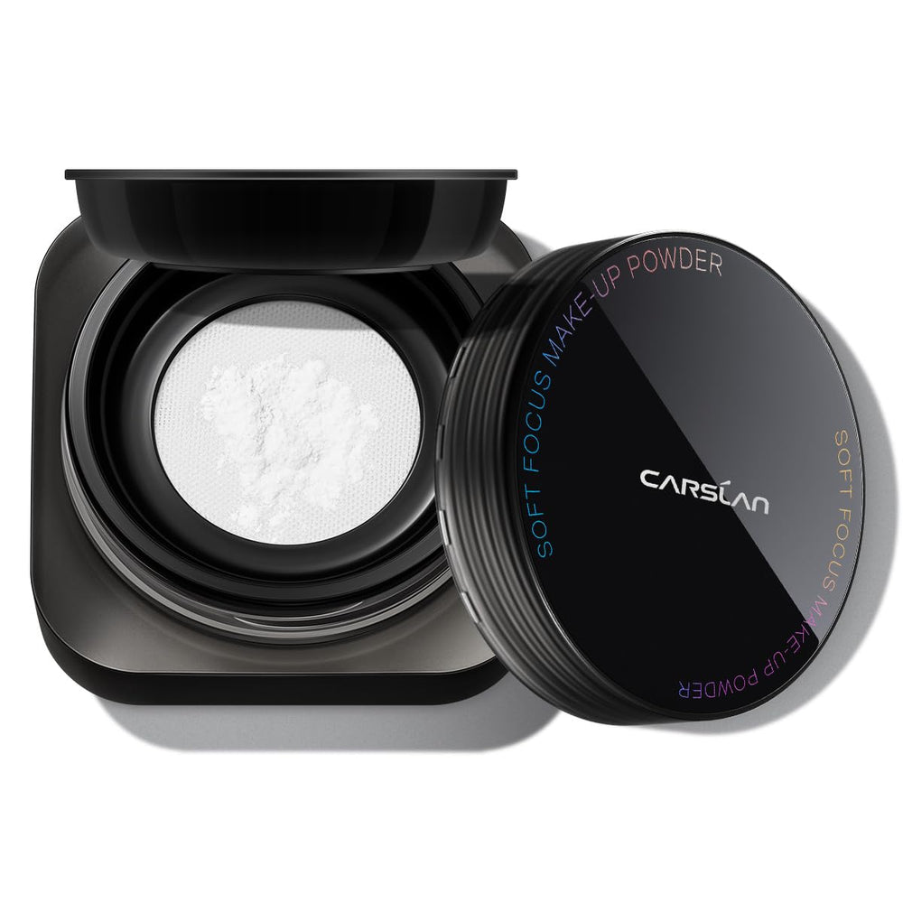CARSLAN Soft Focus powder bottle showing smooth, matte finish potential