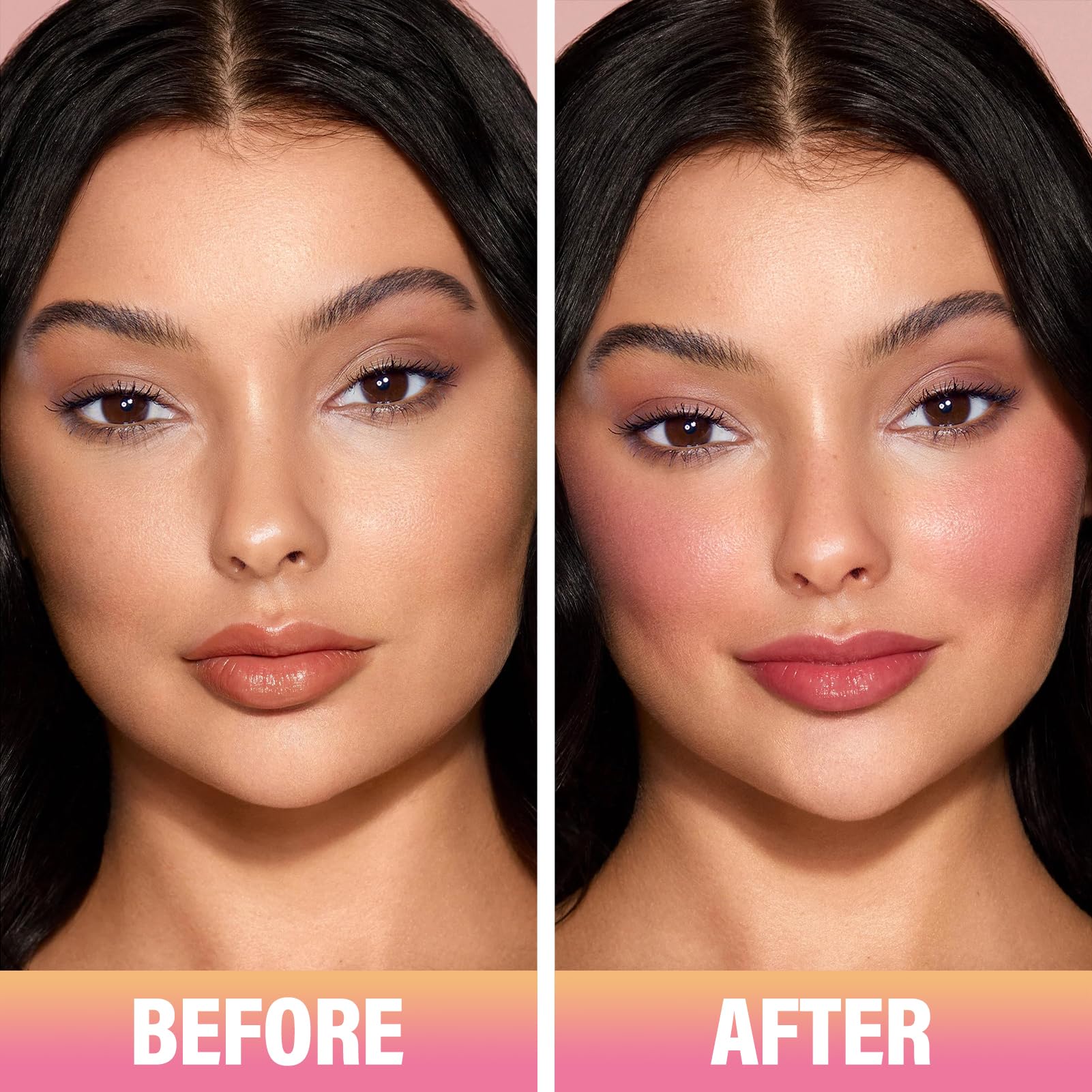 CARSLAN Sun Kissed Blush & Bronzer Stick on lips provides versatile color with hydration.