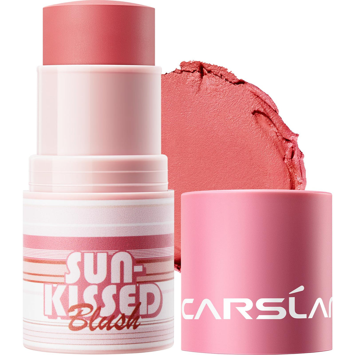 CARSLAN Sun Kissed packaging shows a travel-friendly compact for on-the-go touch-ups.