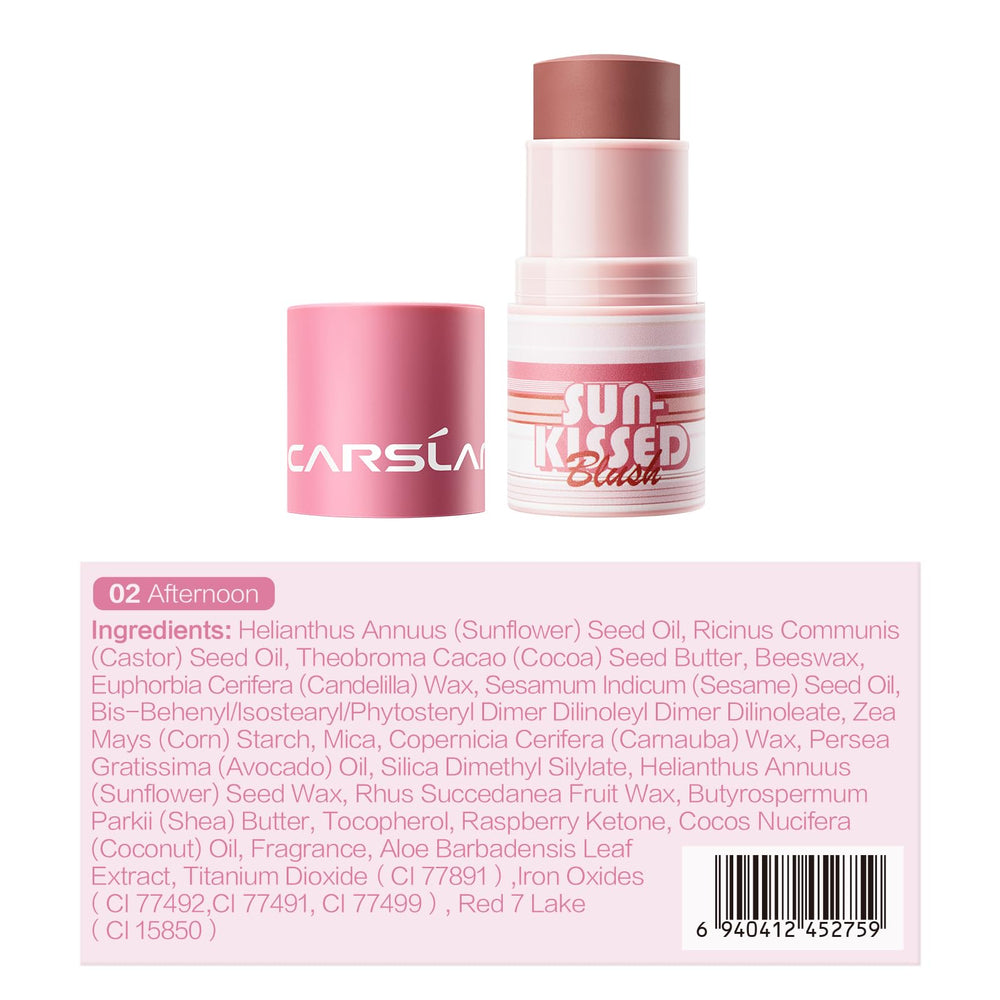 CARSLAN shade 02 Afternoon swatch for sun-kissed glow