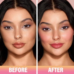 CARSLAN Sun Kissed texture close-up reveals creamy, blendable color for easy application.