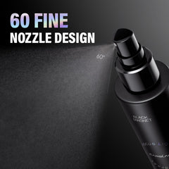 CARSLAN Ultra-fine mist fixing spray delivers a seamless, non-sticky seal.