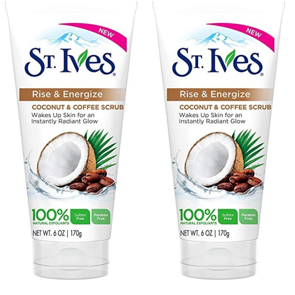 Carter's St Ives Energizing Scrub with coffee particles awakens the senses.