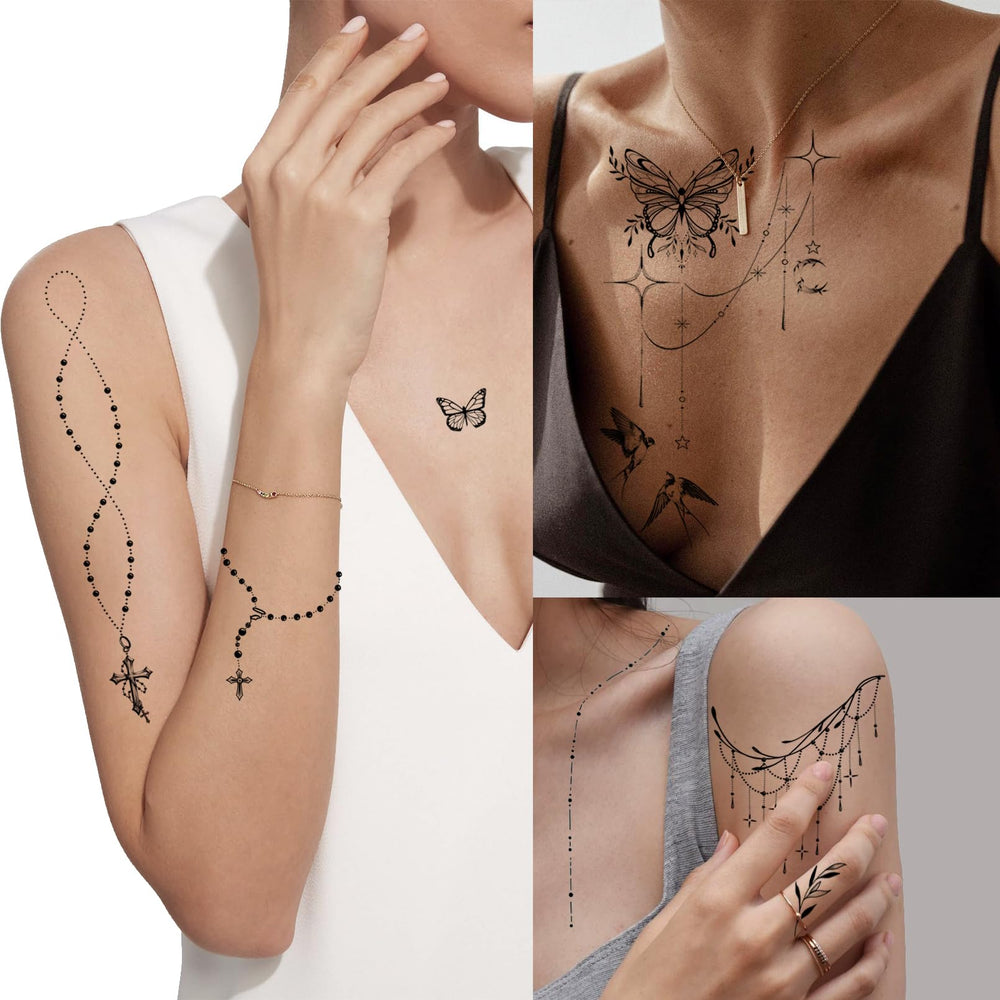 Casciybo snake rose tattoo offers bold yet elegant body art
