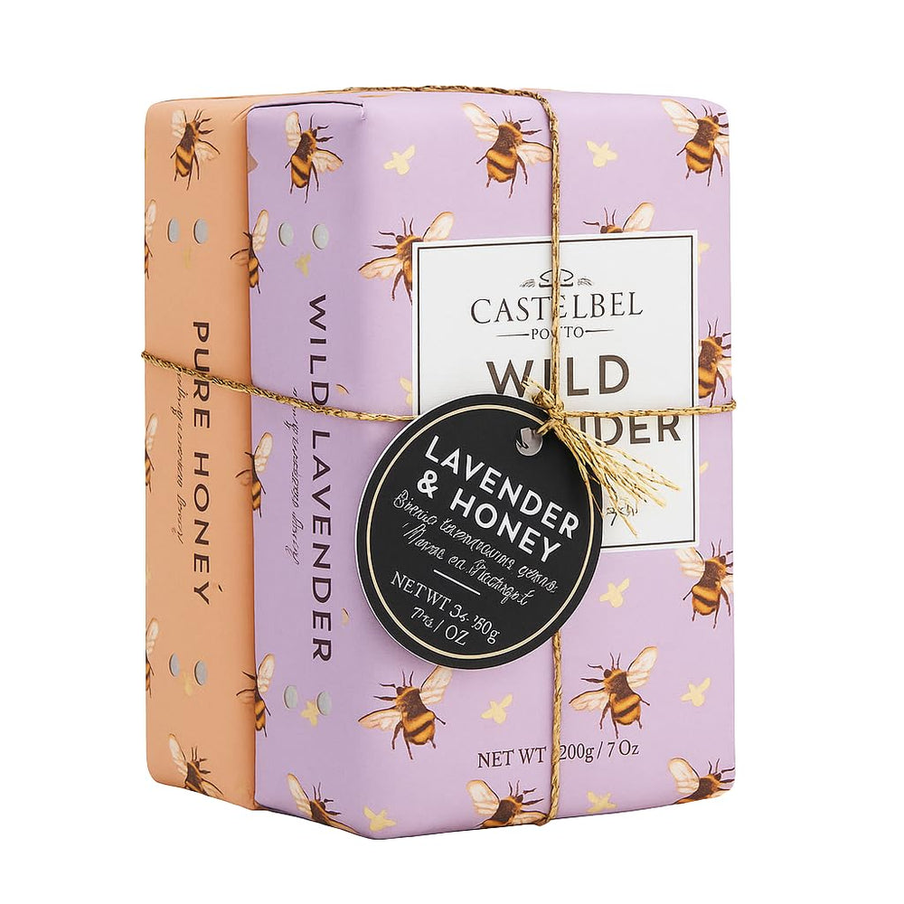 Castelbel Porto Wild Lavender soap set for a calming bath ritual