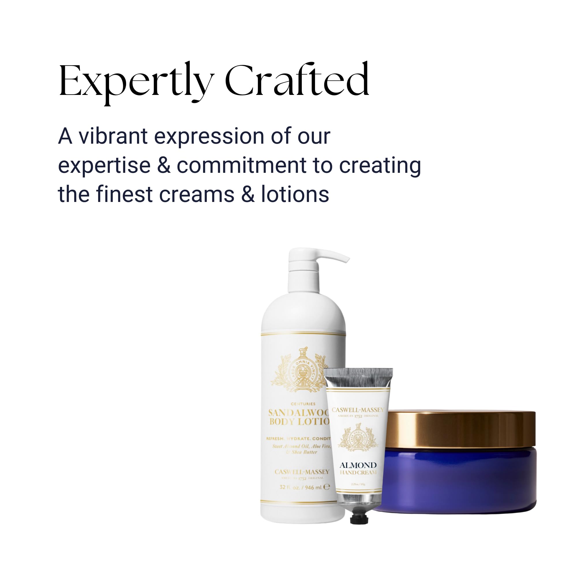 Caswell-Massey Elixir of Love cream texture highlights rich shea butter nourishment