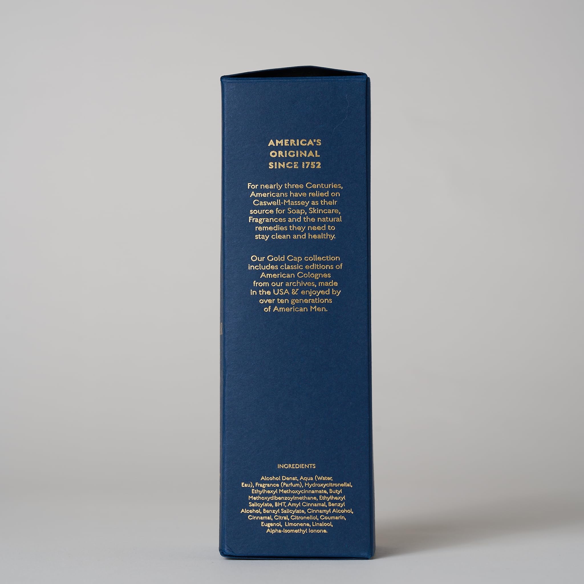 Caswell-Massey Greenbriar gift box, perfect for a distinguished fragrance collection.