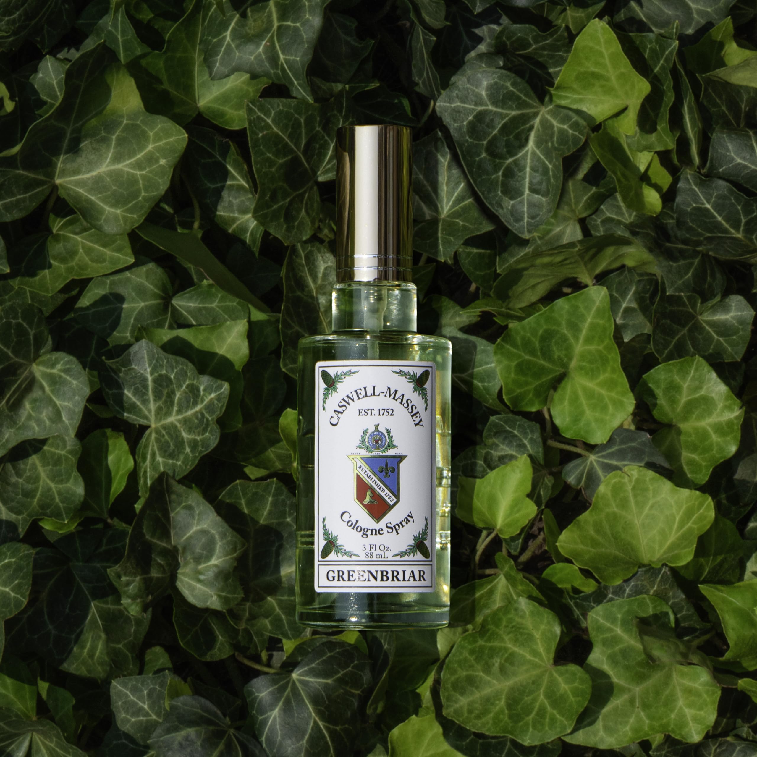 Caswell-Massey Greenbriar citrus-sage note image, for bright daytime wear.