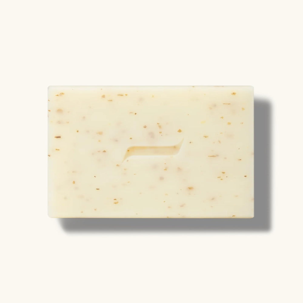 Caswell-Massey Heritage Body Scrub label emphasizes American-made craftsmanship.