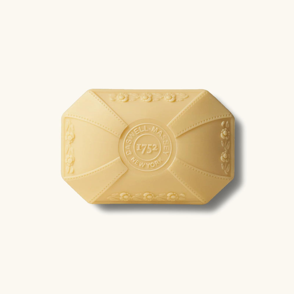 Caswell-Massey Marem bar packaging showcasing elegant design