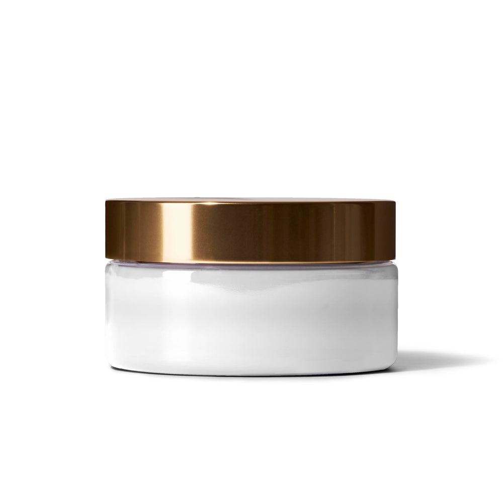 Caswell-Massey Marem Body Cream closeup highlights creamy texture and absorption.