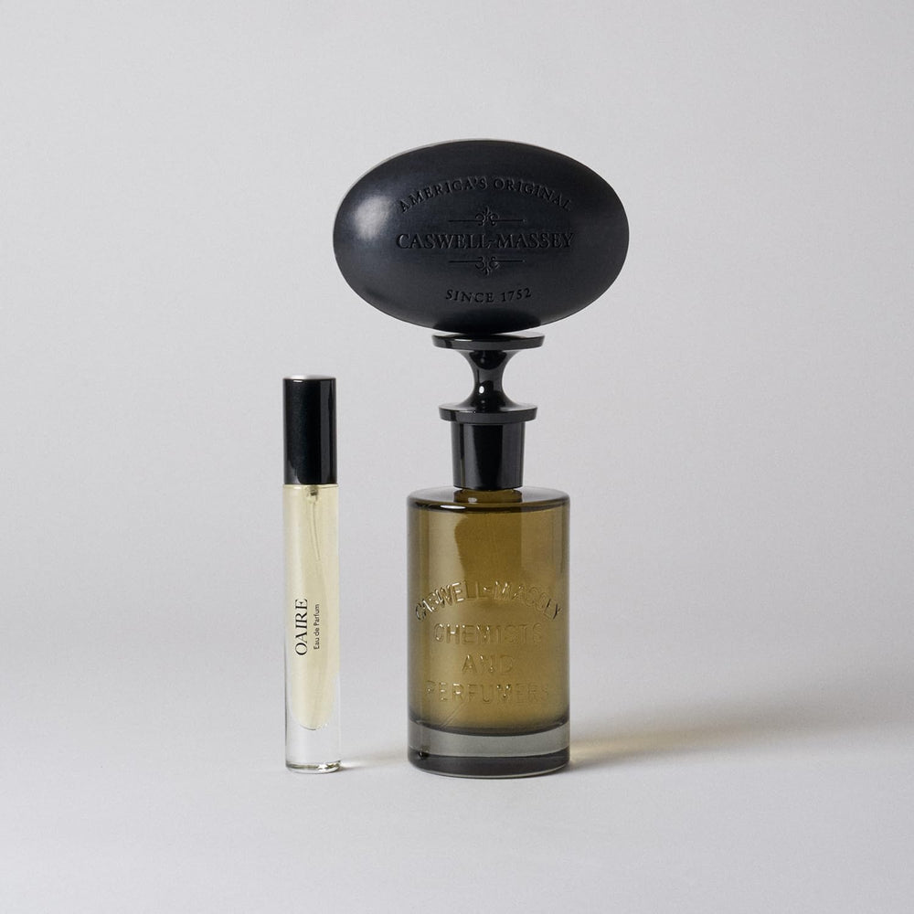 OAIRE packaging on FSC-certified paper, signaling eco-conscious luxury