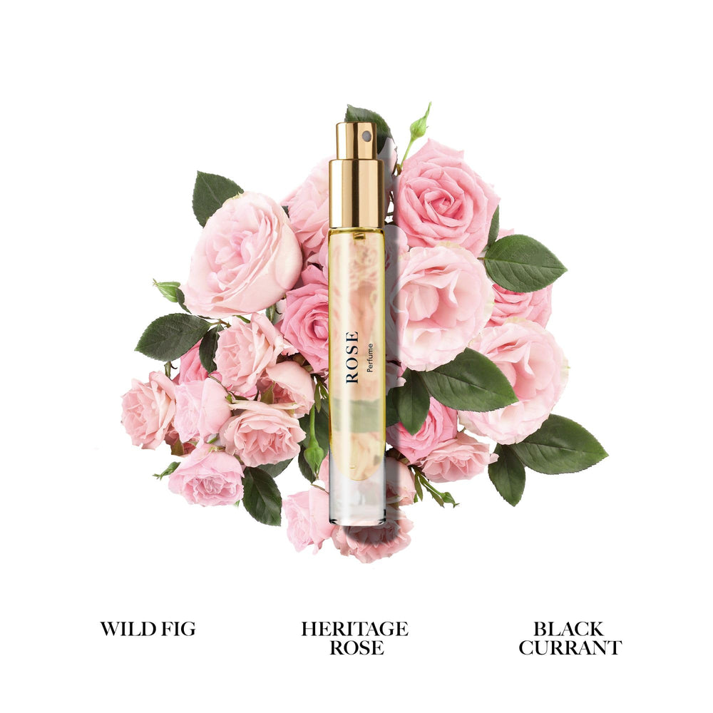 Caswell-Massey blend of rose with wild fig and currant notes.