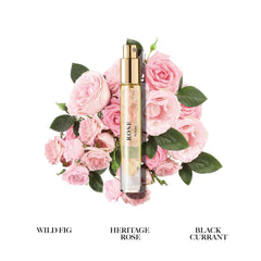 Caswell-Massey blend of rose with wild fig and currant notes.