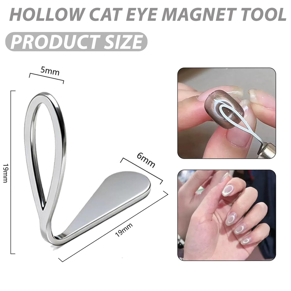 cat-eye-magnet-set 3-in-1 tool supports French tips and gradient nail art.