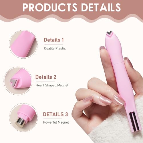 3-in-1 Cat Eye Nail Magnet closeup shows strong magnetic action for consistent effects.