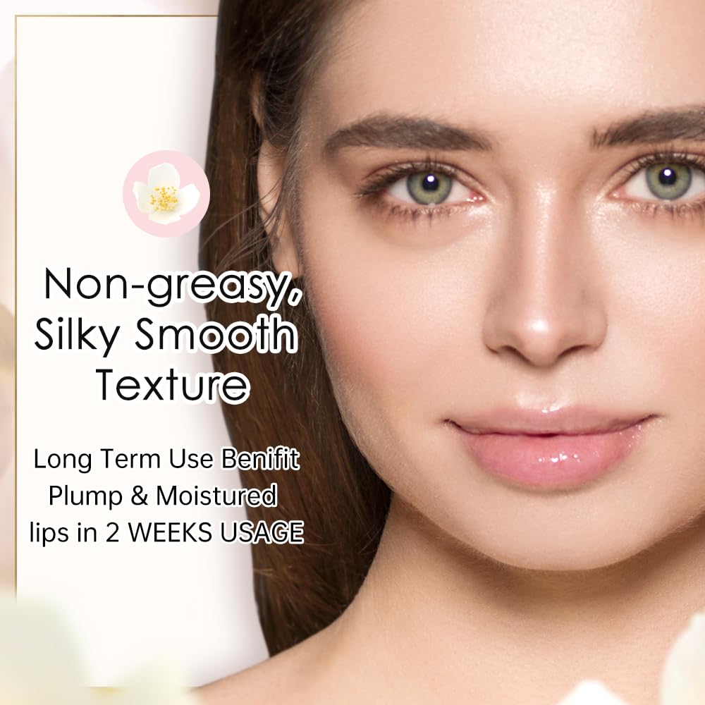 Catkin lip balm adds a subtle shimmer for a hint of radiance.