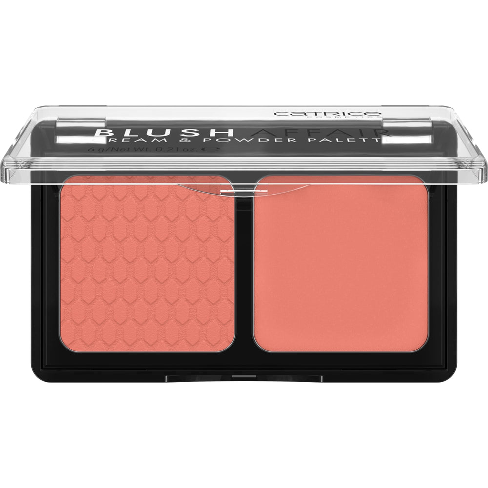 Catrice Blush Affair Powder blush pan with soft matte finish for depth