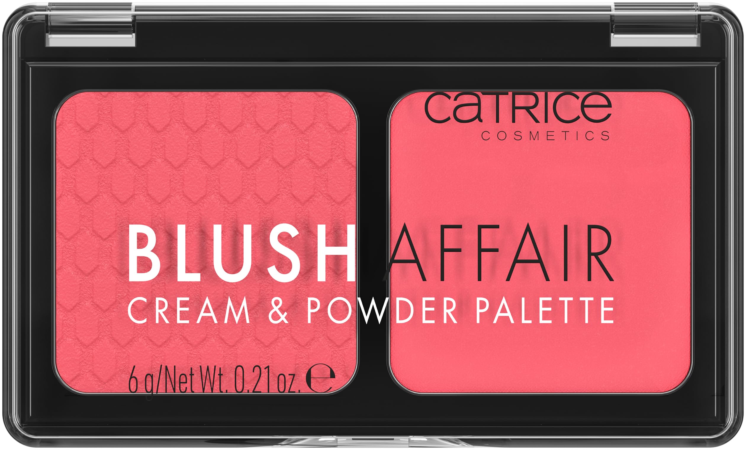 Catrice Blush Affair powder blush swatch for soft, long-lasting color
