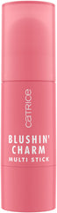 Creamy texture of Catrice Blushin' Charm Multi Stick for easy blending.