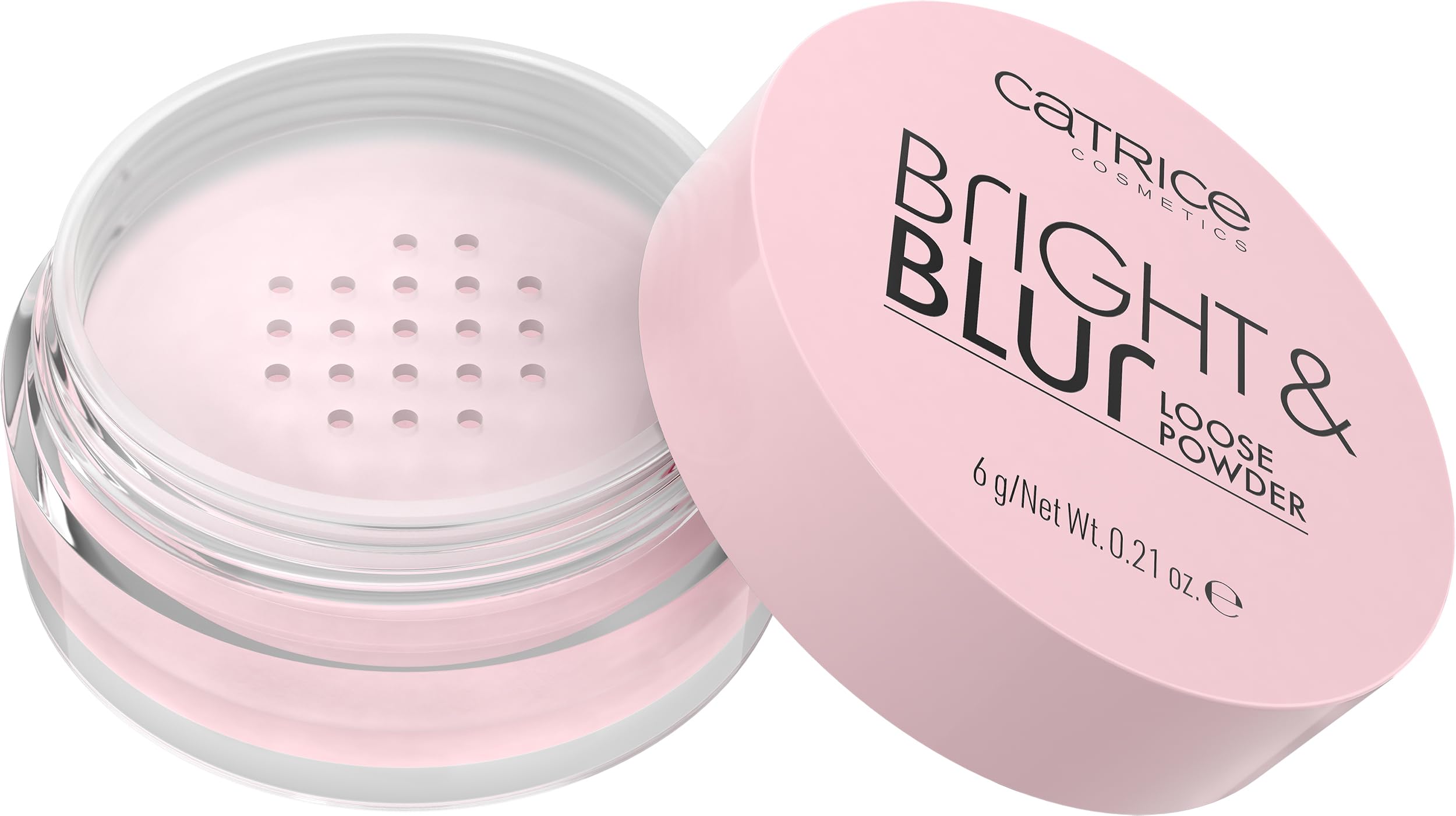 Catrice Bright & Blur packaging shows airy finish with a soft pink tint