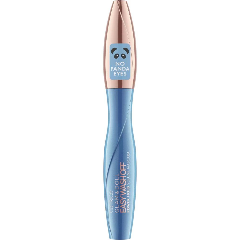Catrice Glam & Doll Easy Wash Off Mascara tube with tubing technology for long-lasting lift.