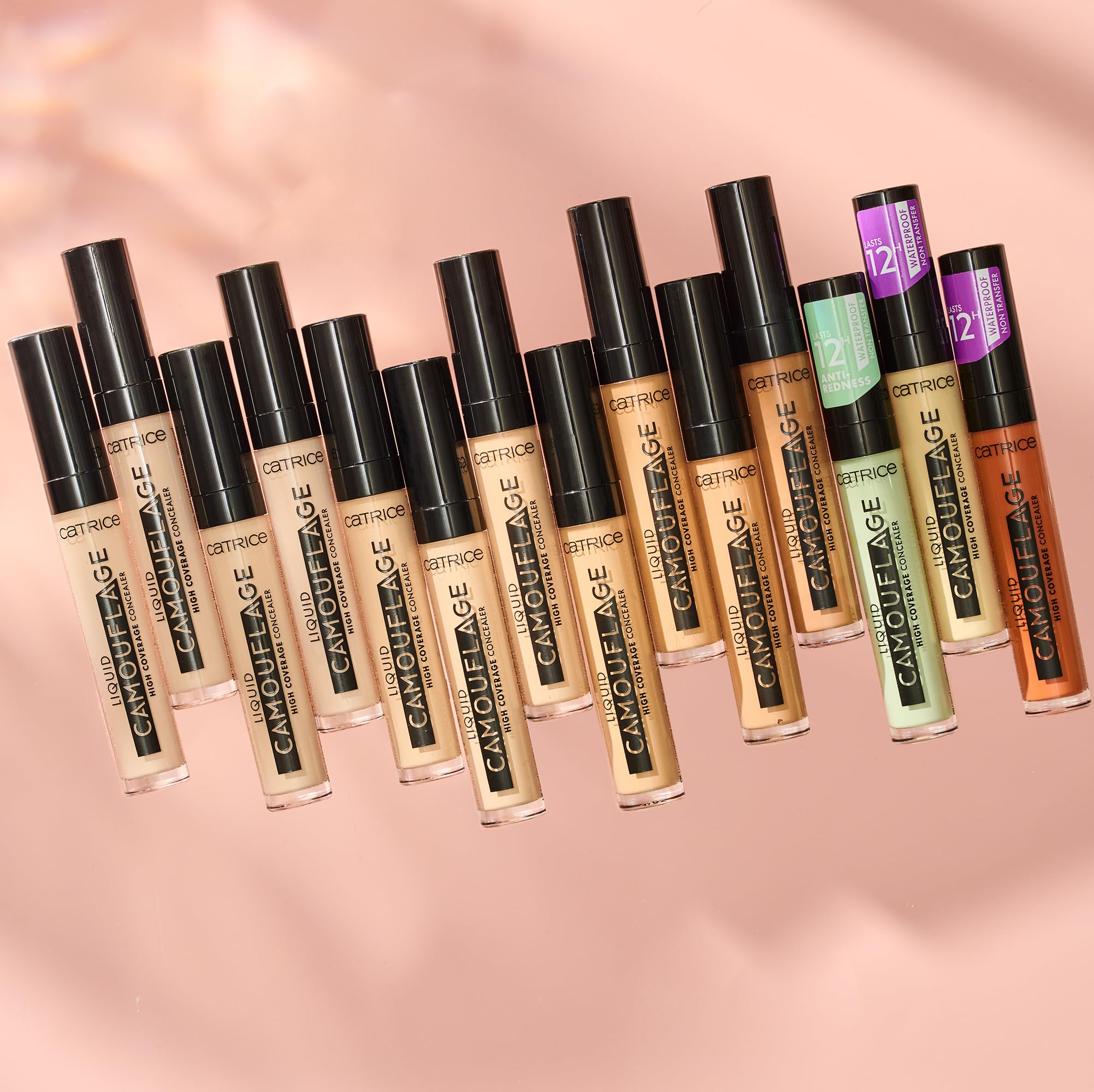 Catrice concealer on blemishes evens skin tone.