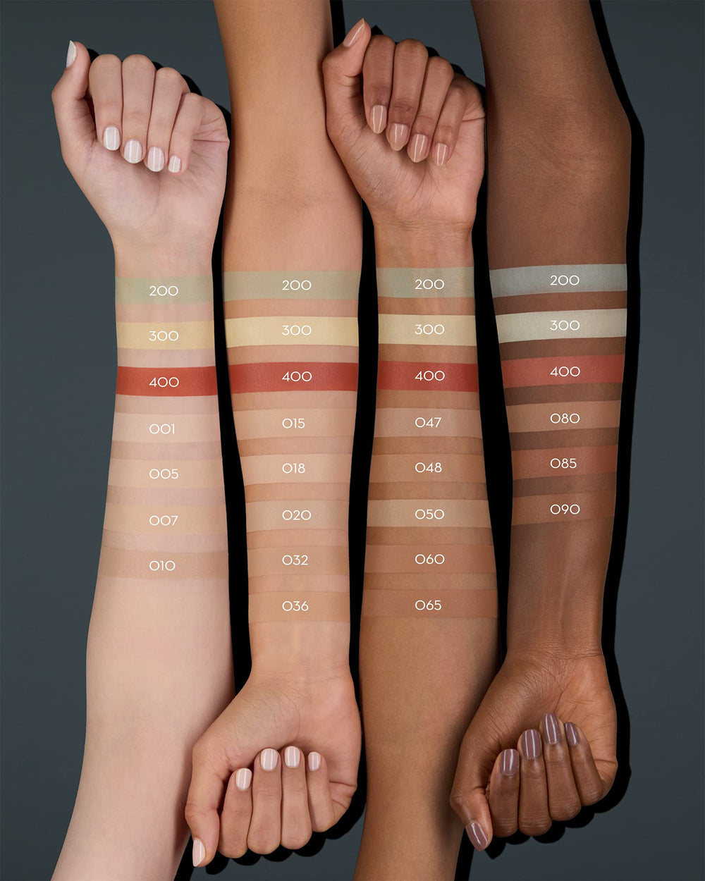 Catrice concealer swatches reveal blendable texture on skin.