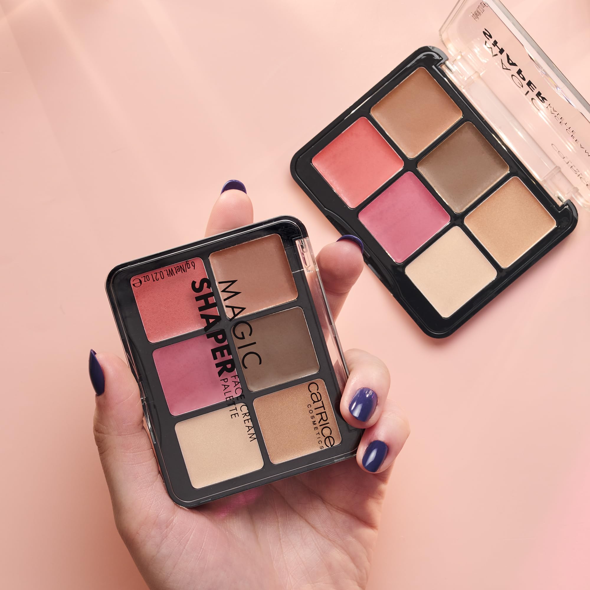 Catrice Magic Shaper Face Cream Palette travel-friendly compact keeps looks ready on the go.