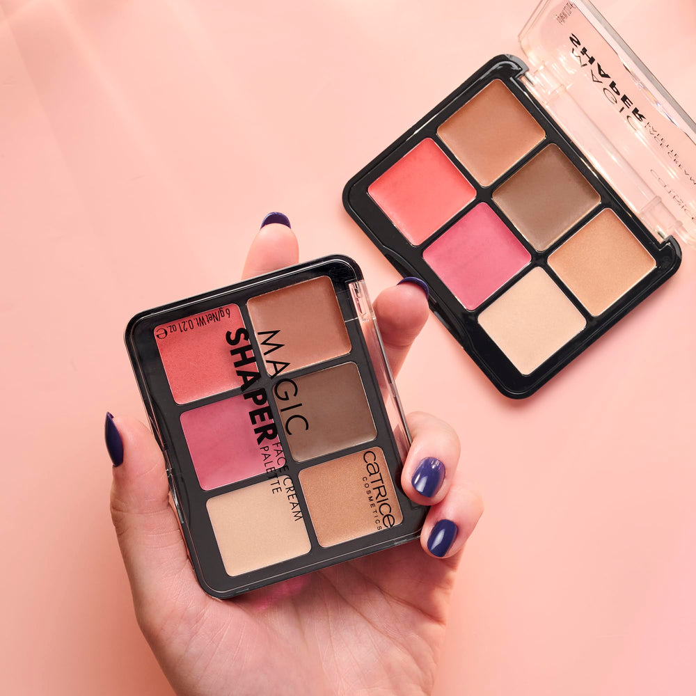 Catrice Magic Shaper Face Cream Palette travel-friendly compact keeps looks ready on the go.