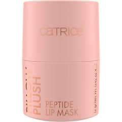 Catrice peptide lip mask provides silky balm texture for smooth lips.