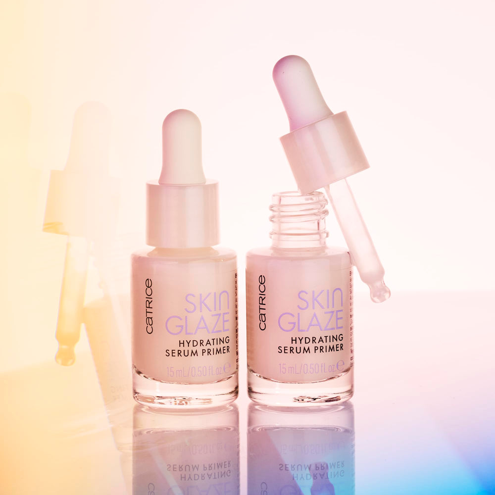 Catrice Skin Glaze under makeup creates radiant base and extended wear.