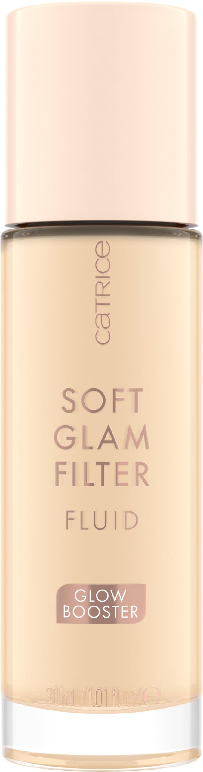 Catrice Soft Glam Filter Fluid doe-foot applicator for precise glow